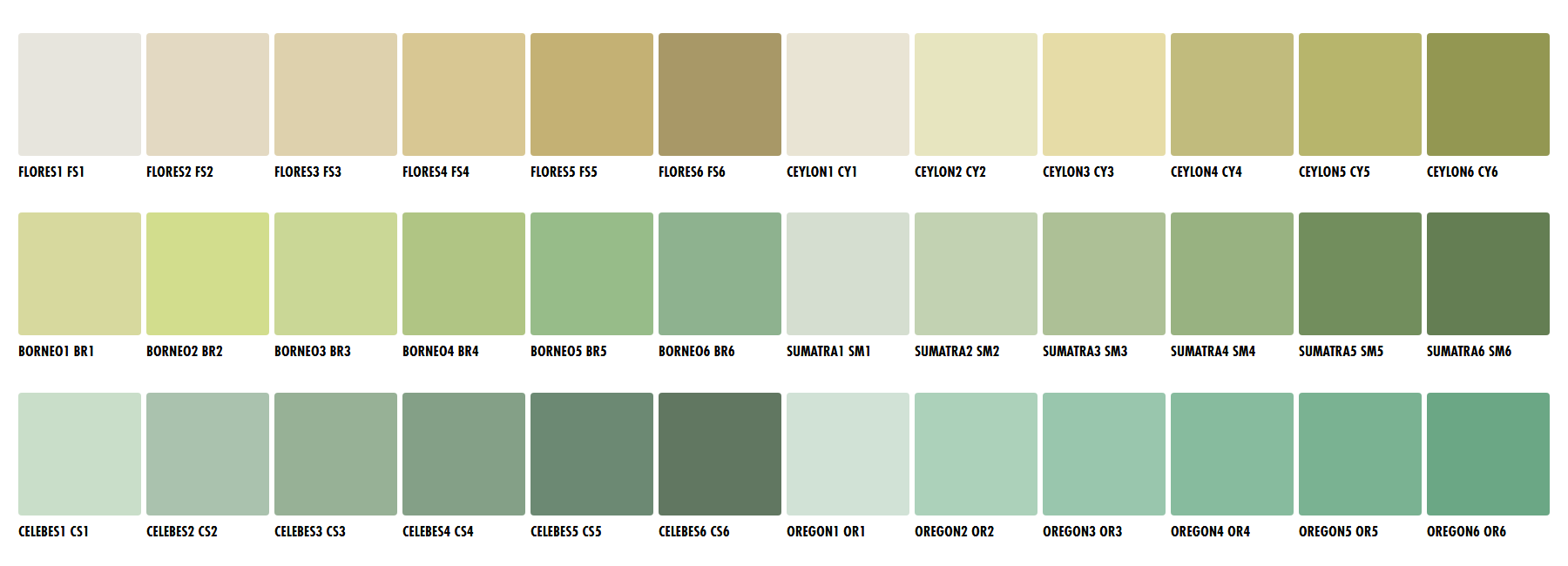 Ceresit CT74 colour chart page 4