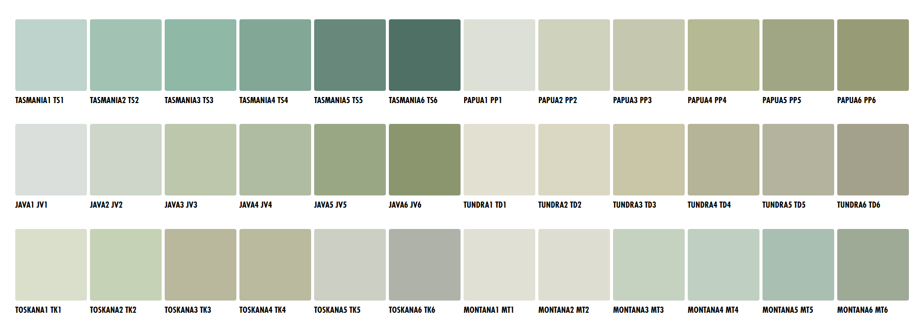 Ceresit CT74 colour chart page 5