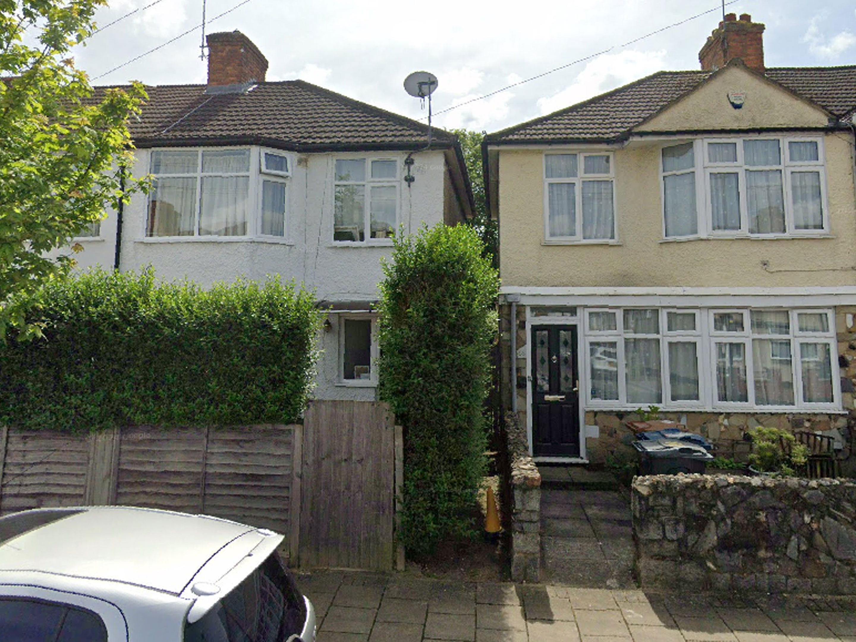 Before external wall insulation and render work